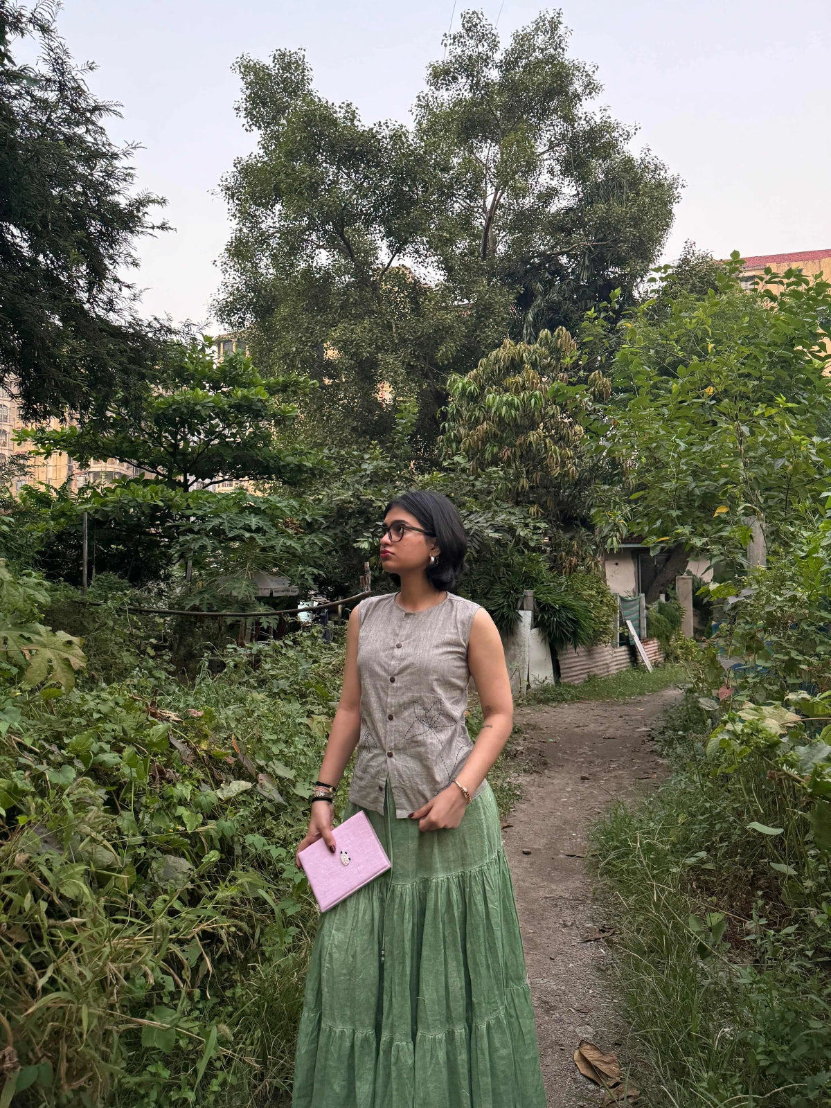 Say No to Sleeves – Wildflower Linen Top