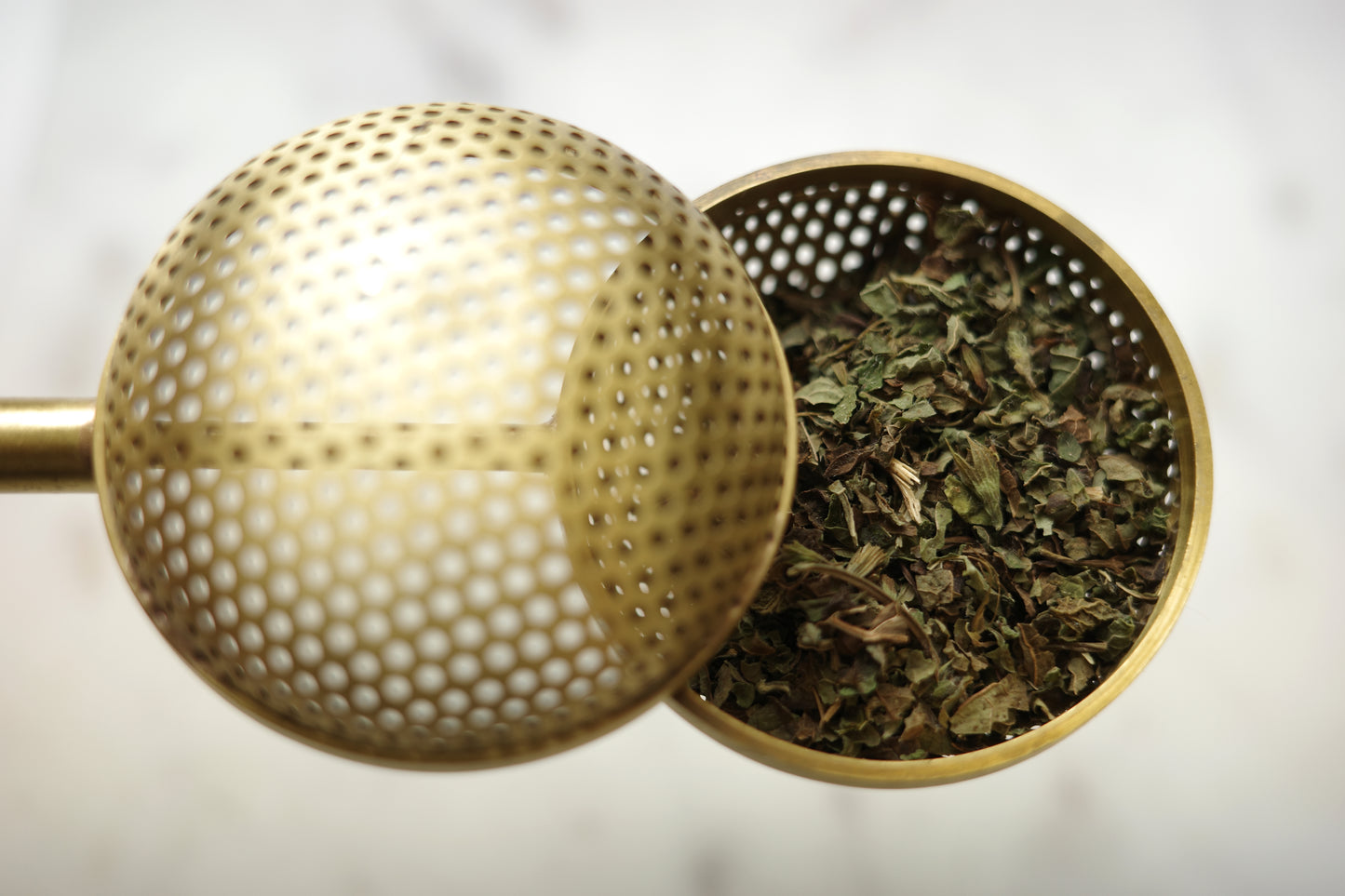 Brass Infuser with Handle