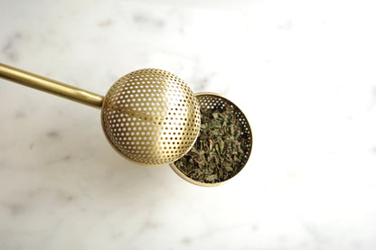 Brass Infuser with Handle