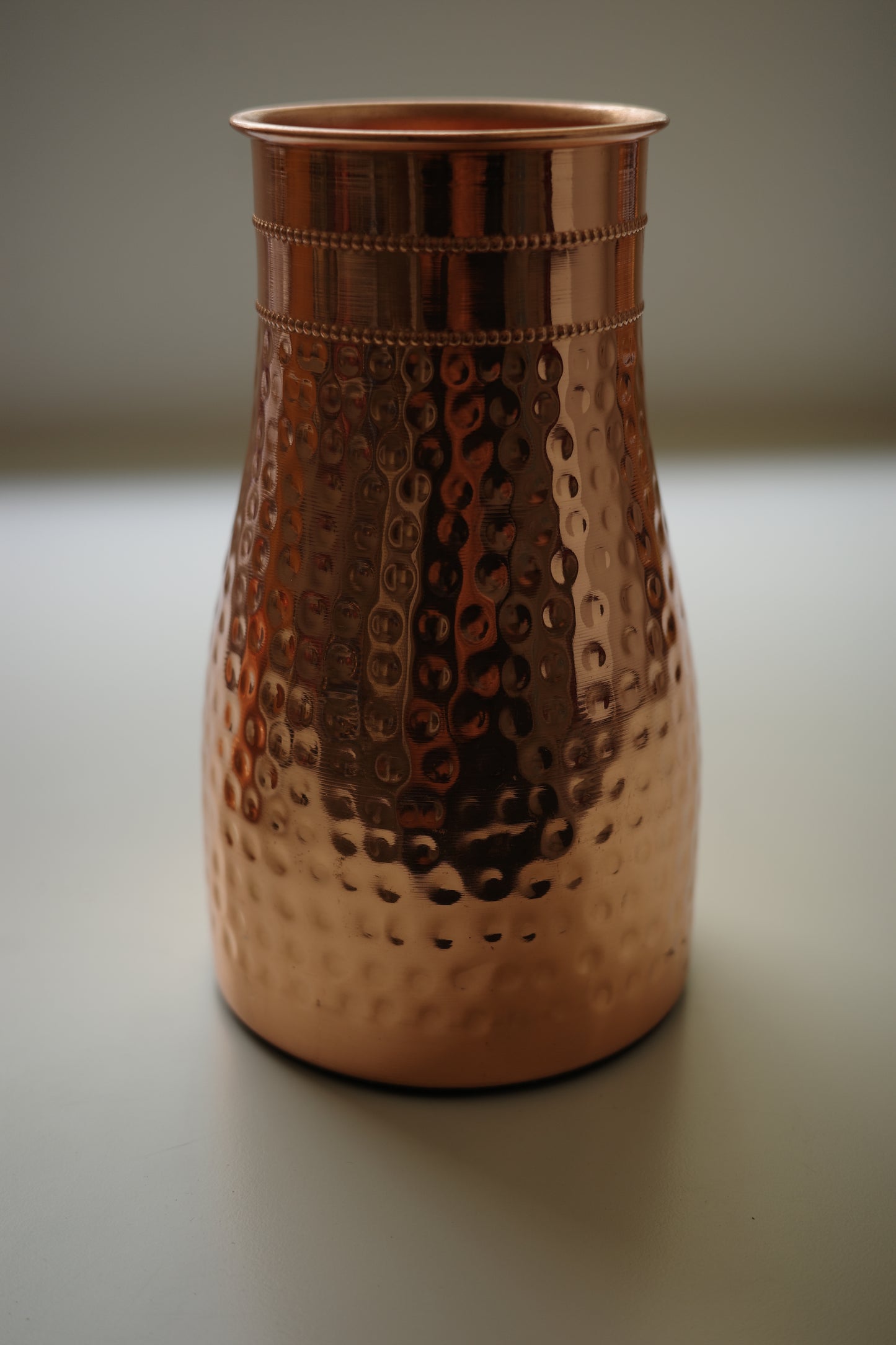 Hammered Copper Water Carafe