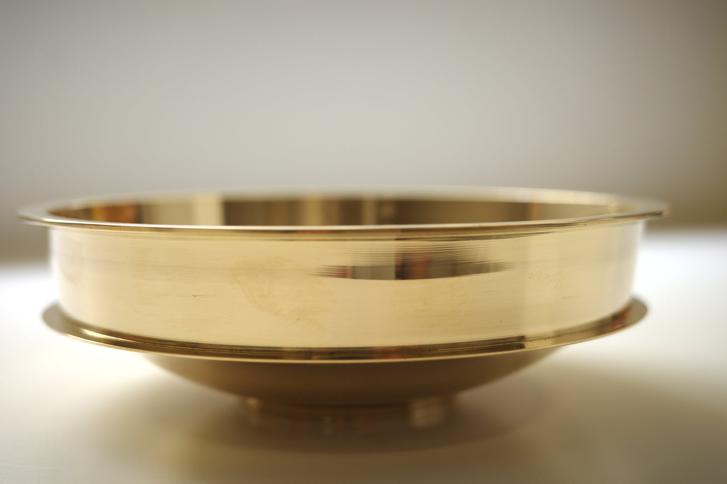 Handcrafted Brass Urli - 17.5 cm