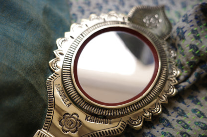 Handmade Aranmula Kannadi Metal Mirror